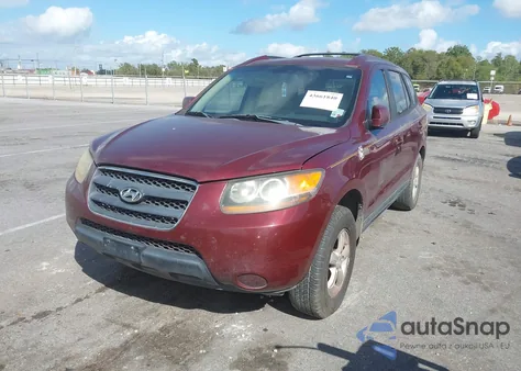 2007 Hyundai Santa Fe Gls from USA, damaged, VIN 5NMSG13DX7H124022